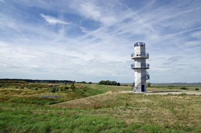 Radartoren Grenspark Saeftinghe copyright Hilde De Loor